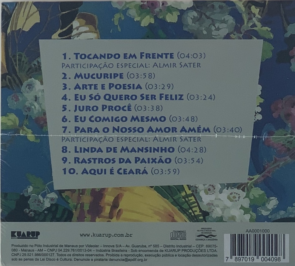 Renato Teixeira+Fagner - (CD novo)