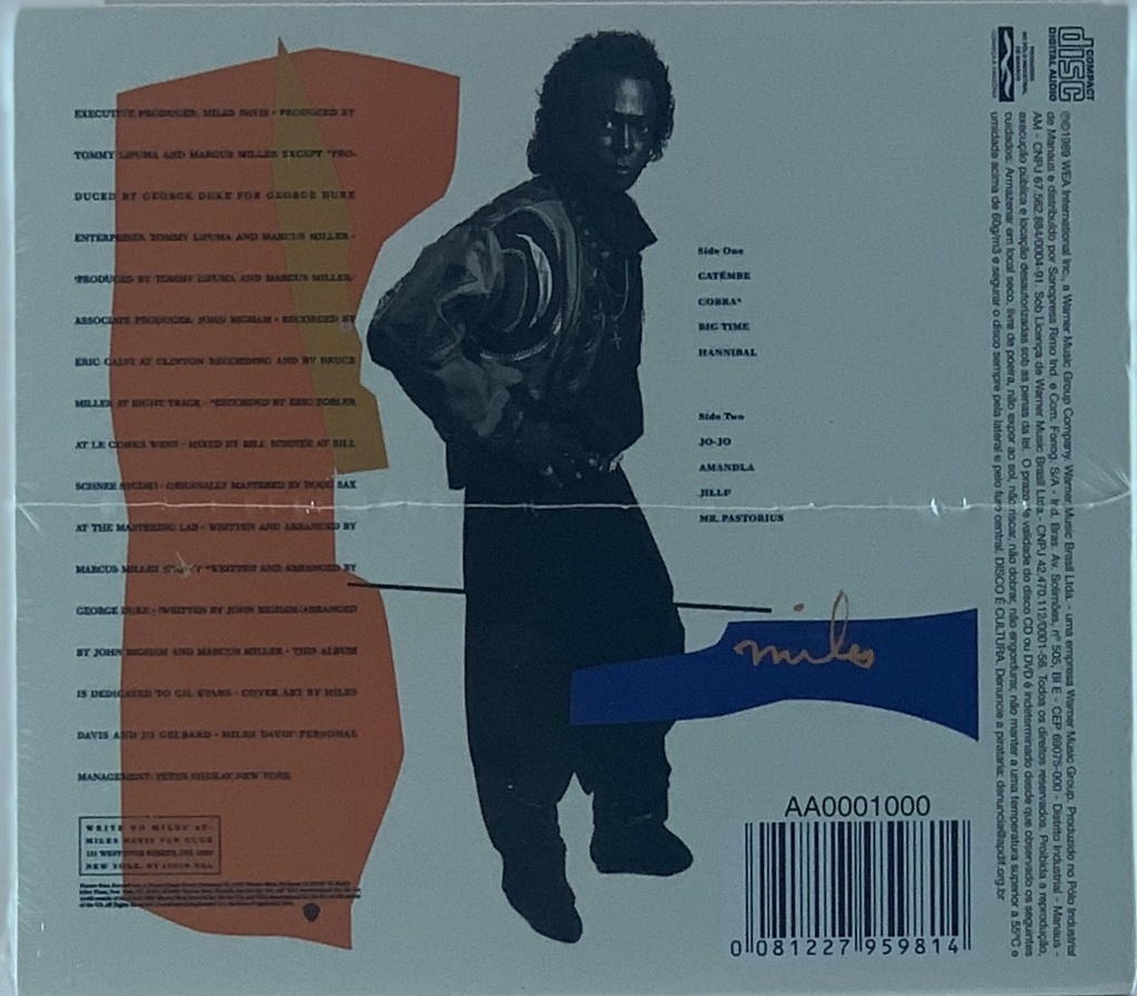 Miles Davis - Amandla (CD novo)