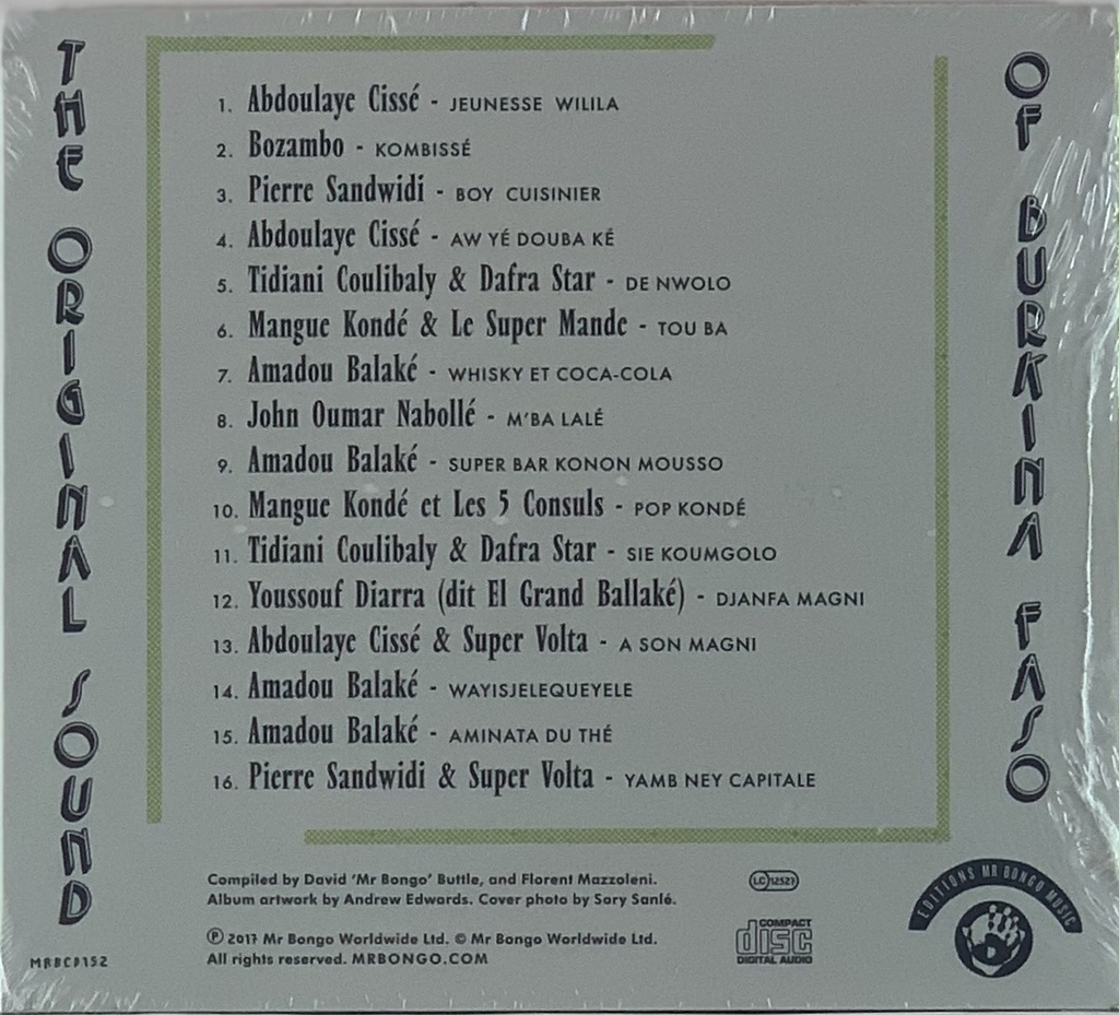 V/A - Original Sound Of Burkina Faso, The (CD novo)