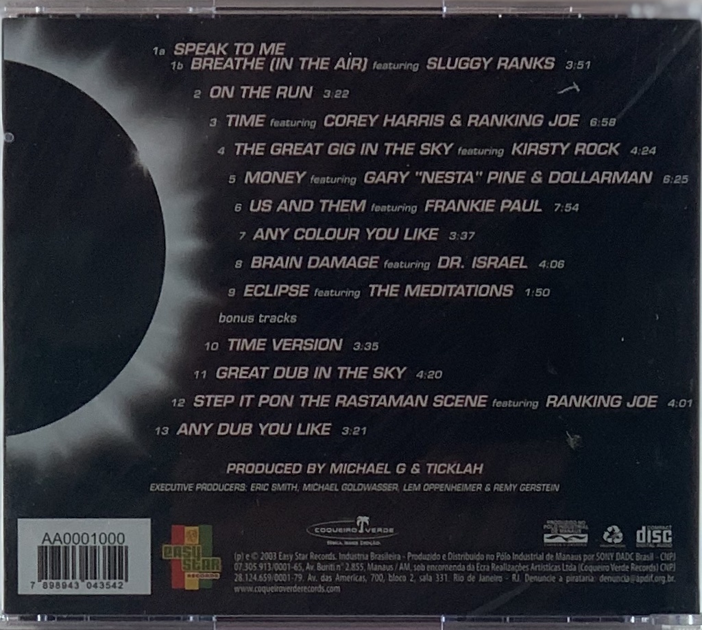 Easy Star All- Stars - Dub Side of the Moon (CD novo)