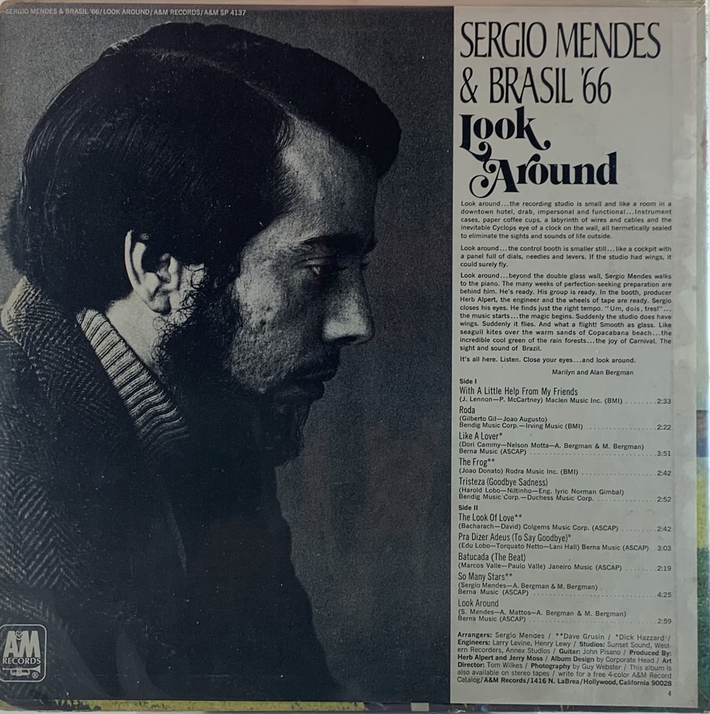 Sergio Mendes & Brasil 66 - Look Around (LP usado)