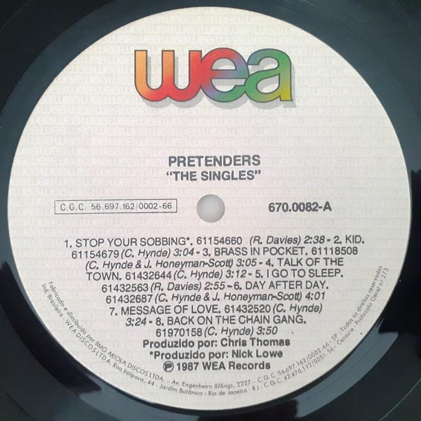 Pretenders, The - The Single (LP usado)