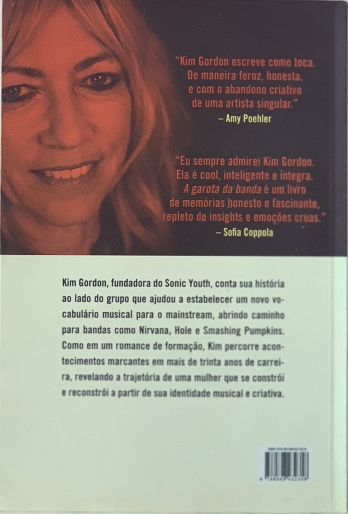 Kim Gordon - A Garota da Banda (Livro usado)