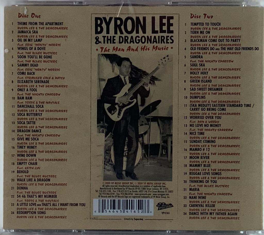 Byron Lee&The Dragonaires - The Man And The Music (2CDs novos)