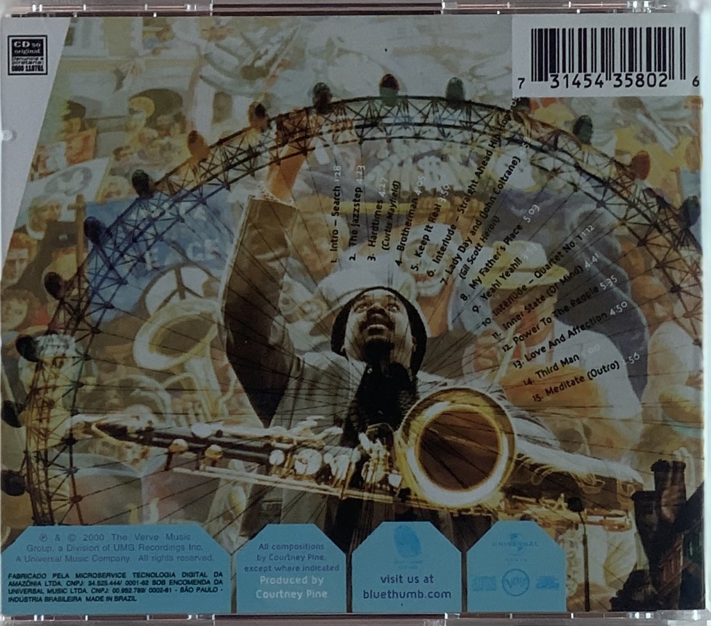 Courtney Pine - Back In The Day (CD usado)