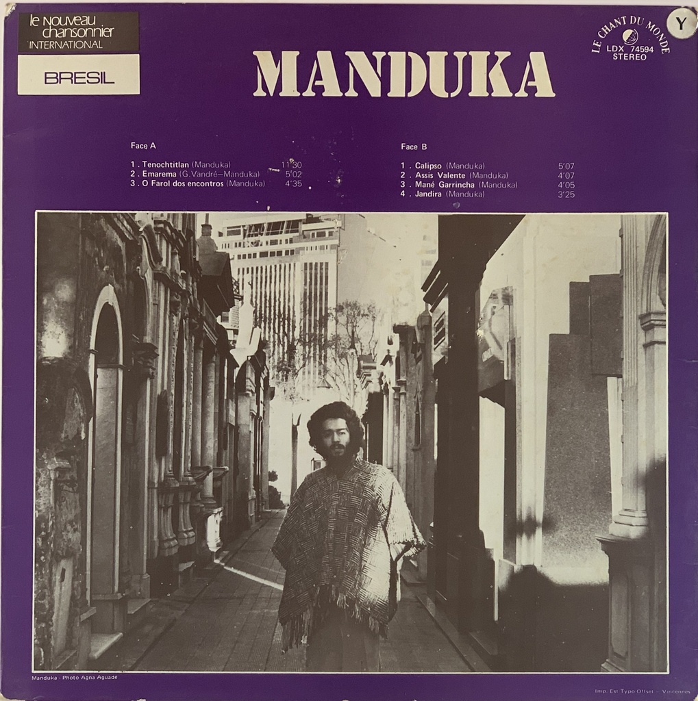 Manduka & Nana Vasconcellos (LP usado)