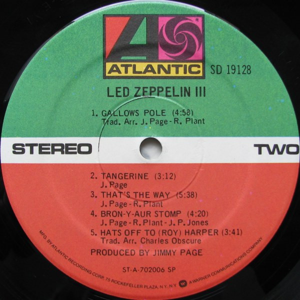 Led Zeppelin - Led Zeppelin III (LP usado)