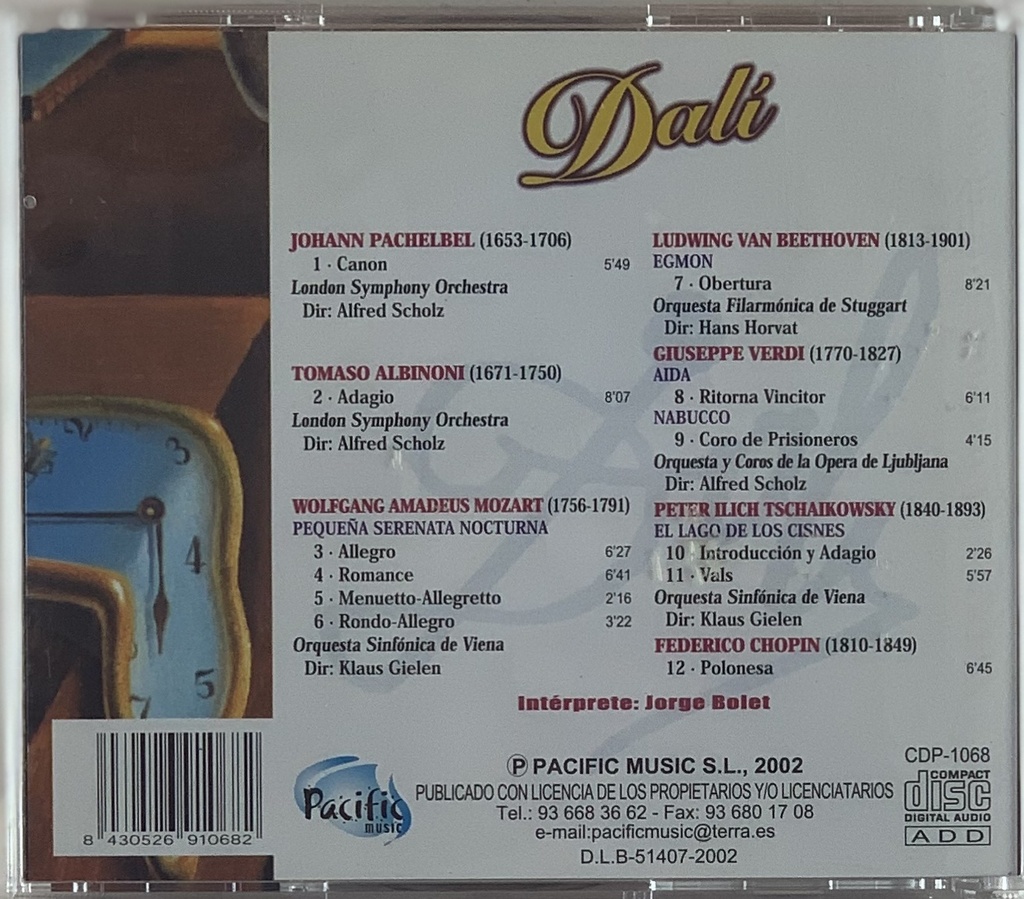 V/A - Dali "La Musica que Él Amó (2CDs usados)