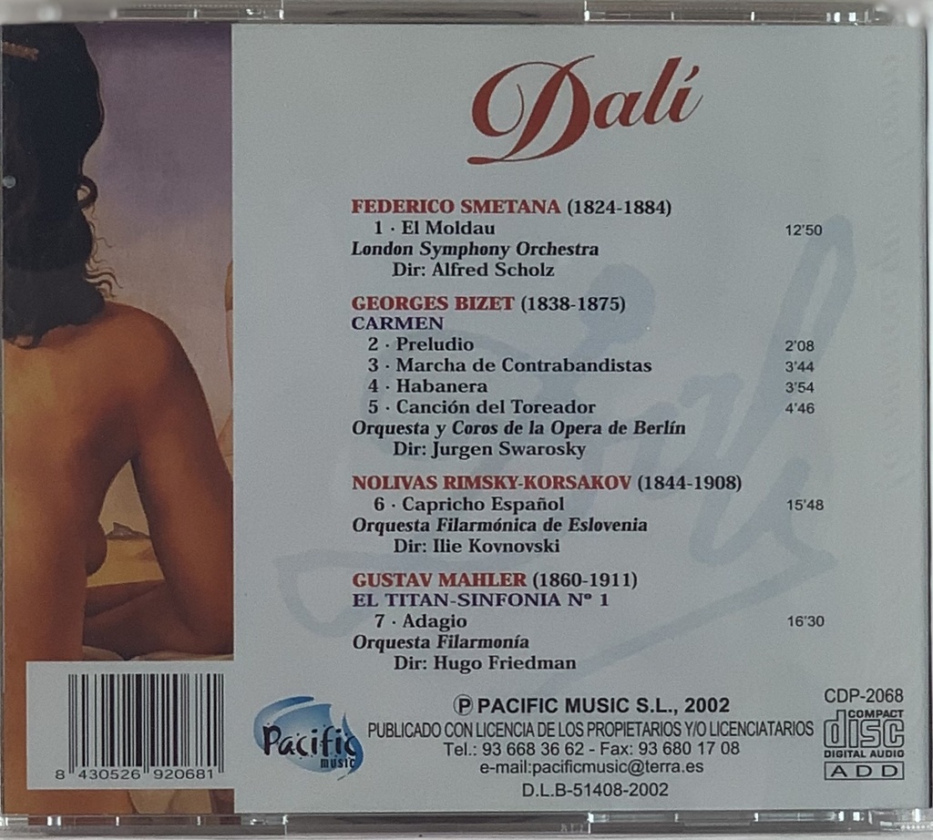 V/A - Dali "La Musica que Él Amó (2CDs usados)