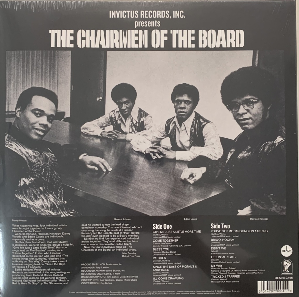 Chairmen Of The Board - Give Me Just A Little More Time (novo/lacrado)