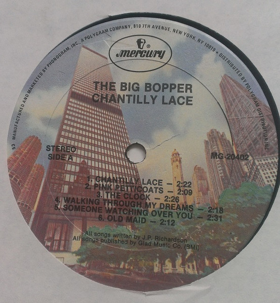 Big Bopper, the - Chantilly Lace (LP usado)