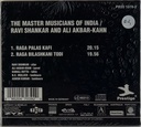 Ravi Shankar and Ali Akbar-Kahn - The Master Musicians of India (CD novo)