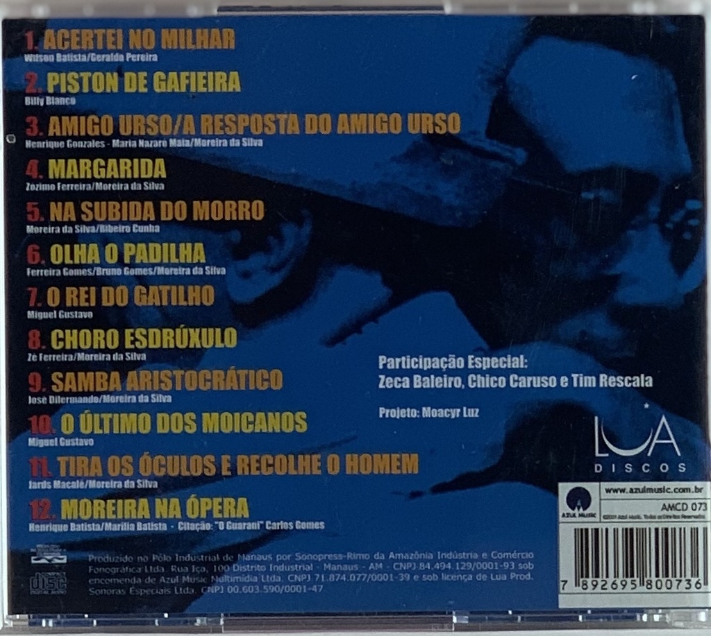 Jards Macalé - Macalé Canta Moreira (CD usado)