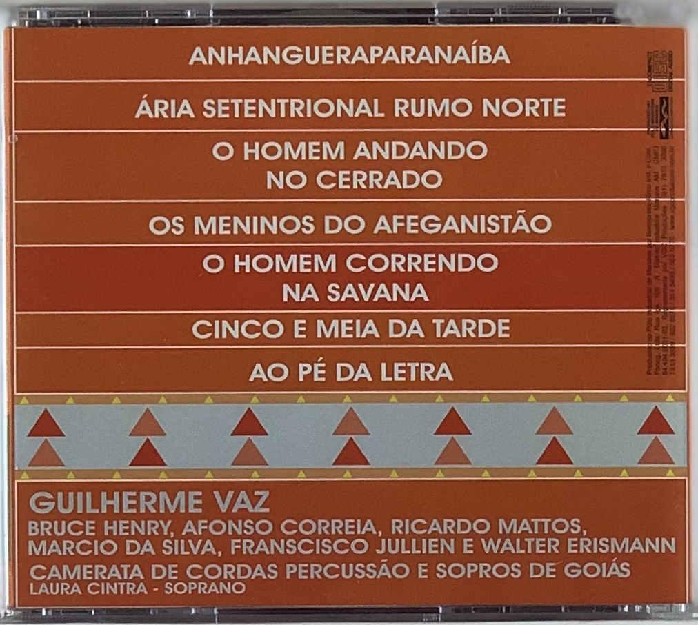 Guilherme Vaz - O Homem Correndo Na Savana (CD usado)