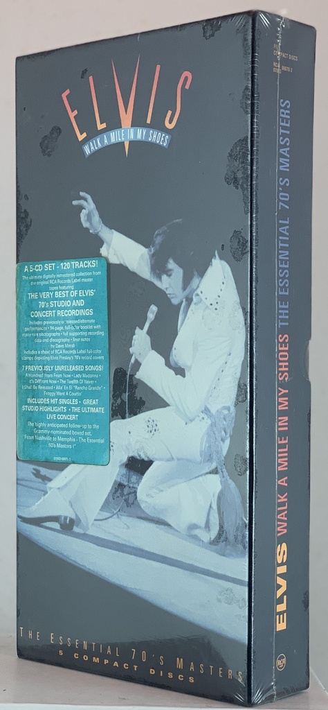 Elvis Preslay - Walk A Mile In My Shoes (5 CDs lacrado)