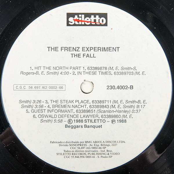 Fall, The - The Frenz experiment (LP usado)