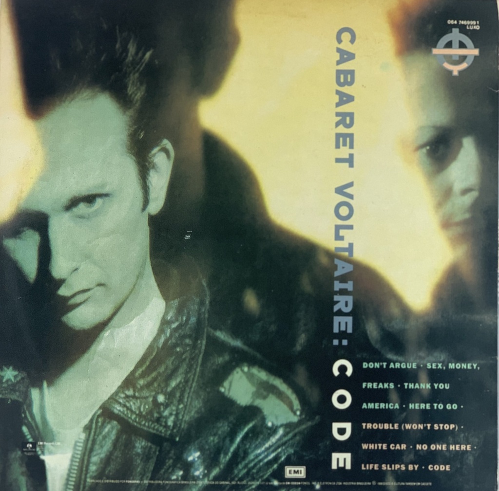 Cabaret Voltaire - Code (LP usado)