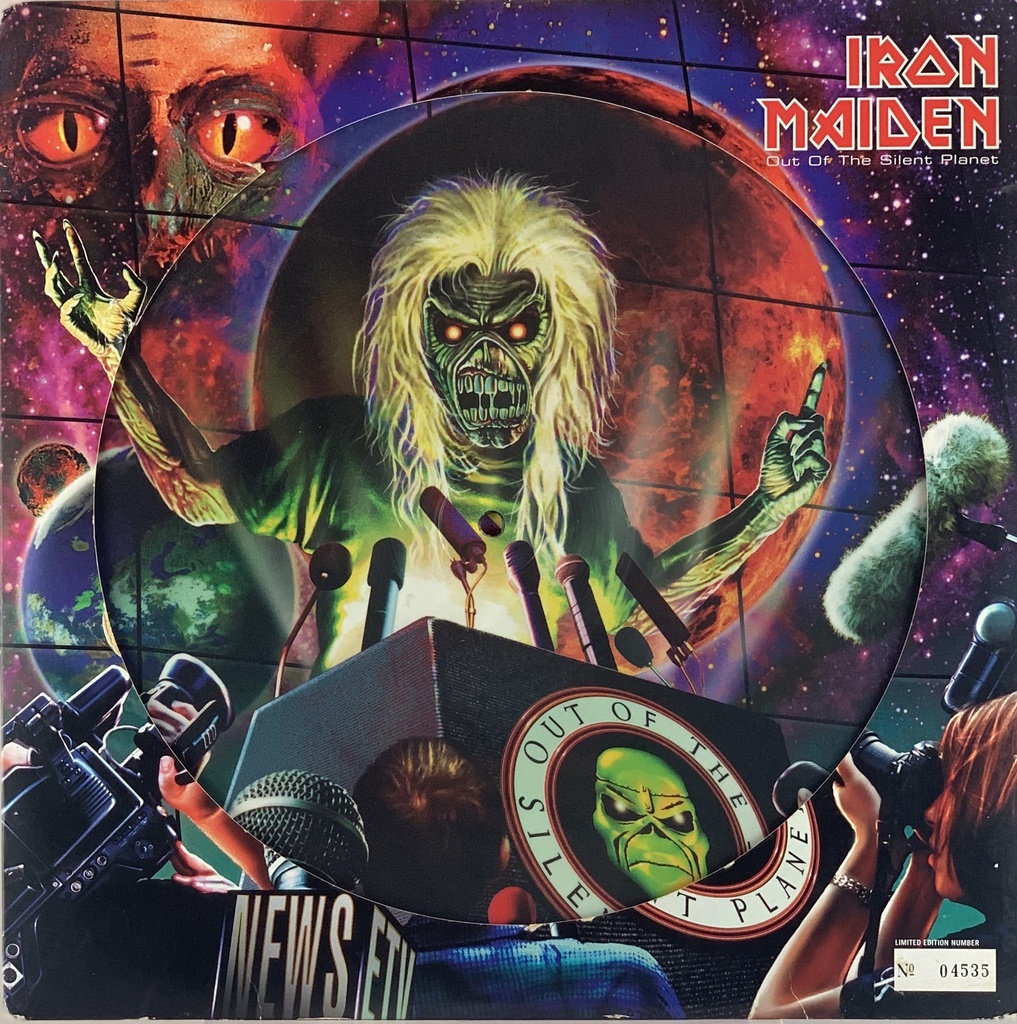 Iron Maiden - Out of The Silent Planet (LP usado)