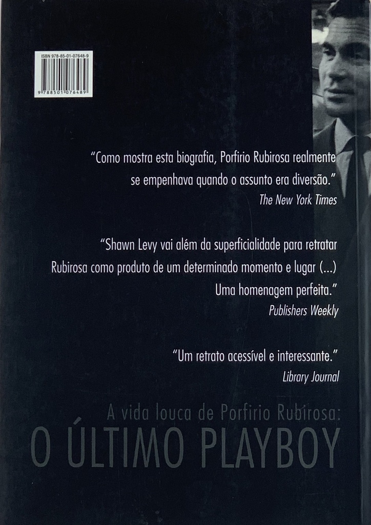 O último Playboy - Shan Levy (Livro usado)