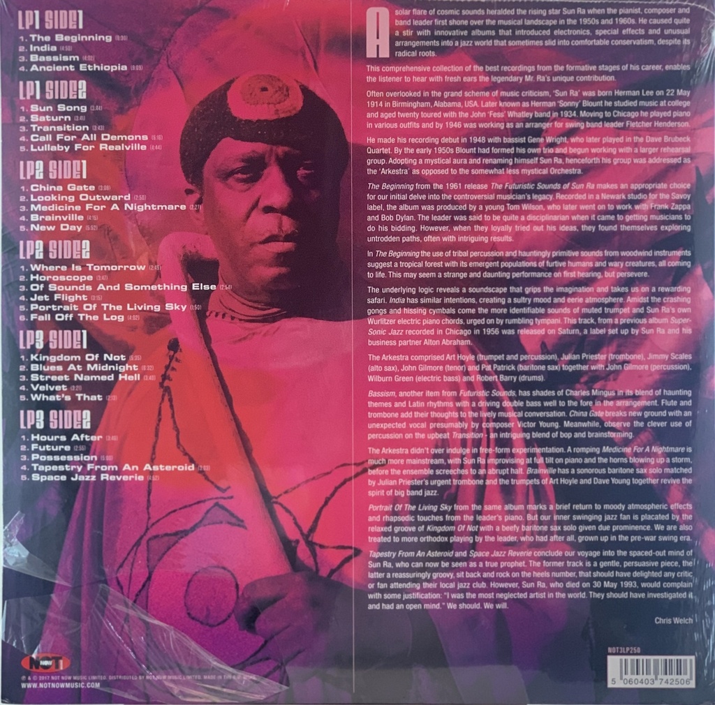 Sun Ra And His Arkestra - Space Jazz (vinil triplo gatefold)) (novo/lacrado)