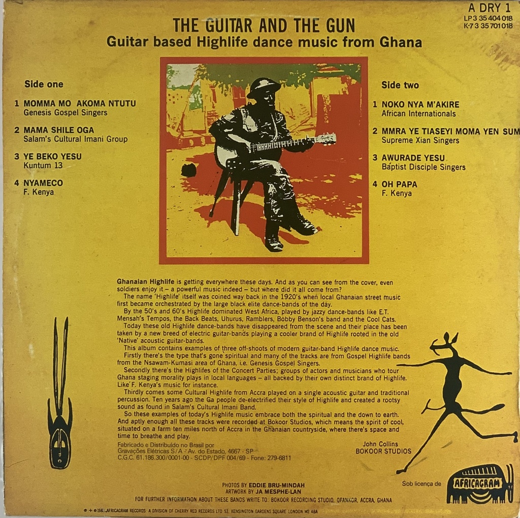 V/A - The Guitar and the Gun (LP usado)