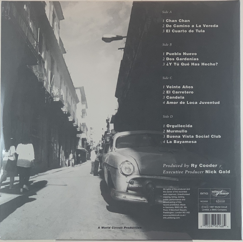 Ry Cooder - Buena Vista Social Club (Gatefold) (2LPs) (novo/lacrado)