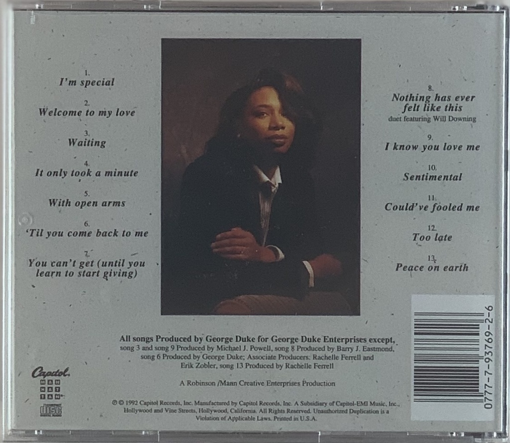 Rachelle Ferrell (CD novo)