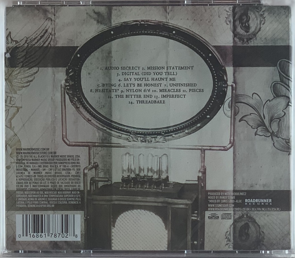 Stone Sour – Audio Secrecy (CD novo)