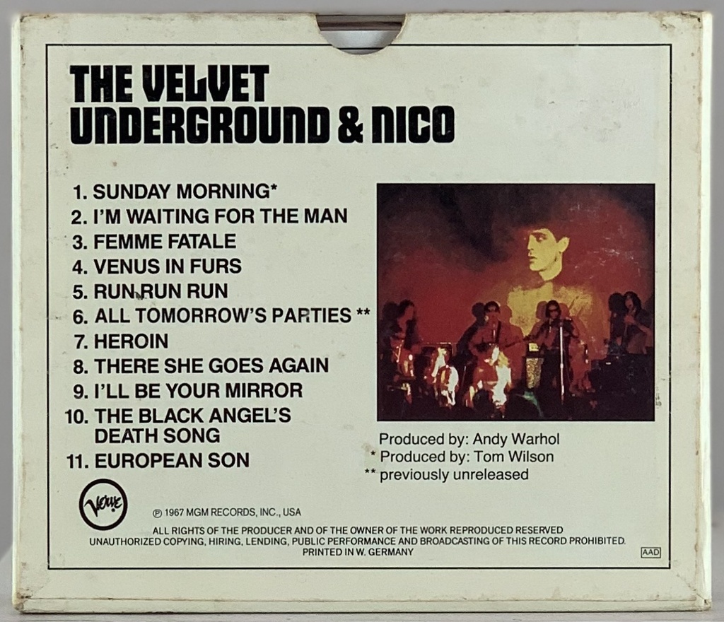 Velvet Underground & Nico (special edition) (CD usado)