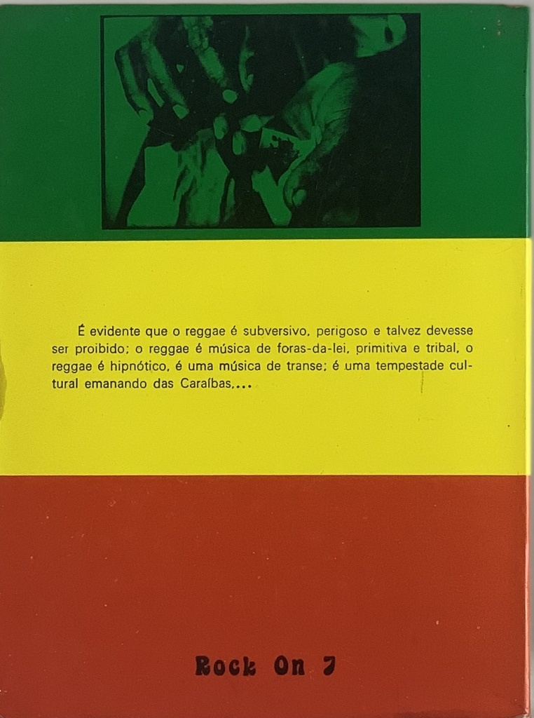 Reggae"Música e Cultura da Jamaica" (livro usado)