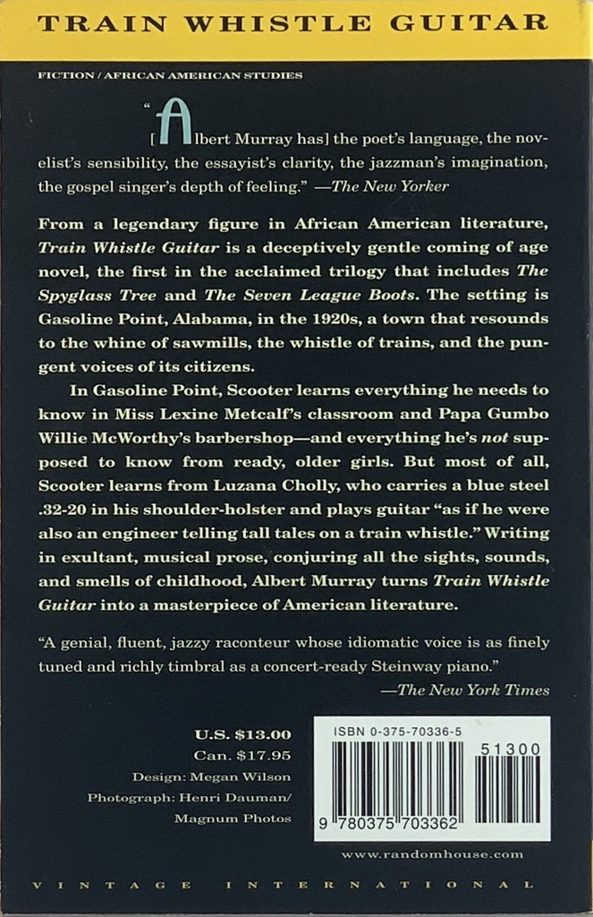 Albert Murray - Train Whistle Guitar (Livro usado)