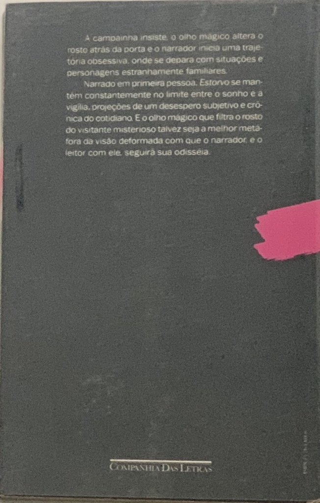 Chico Buarque - Estorvo (Livro usado)