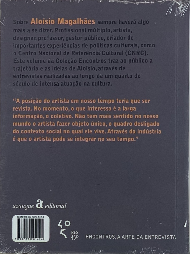 Encontros - Aloísio Magalhães ( Livro novo)