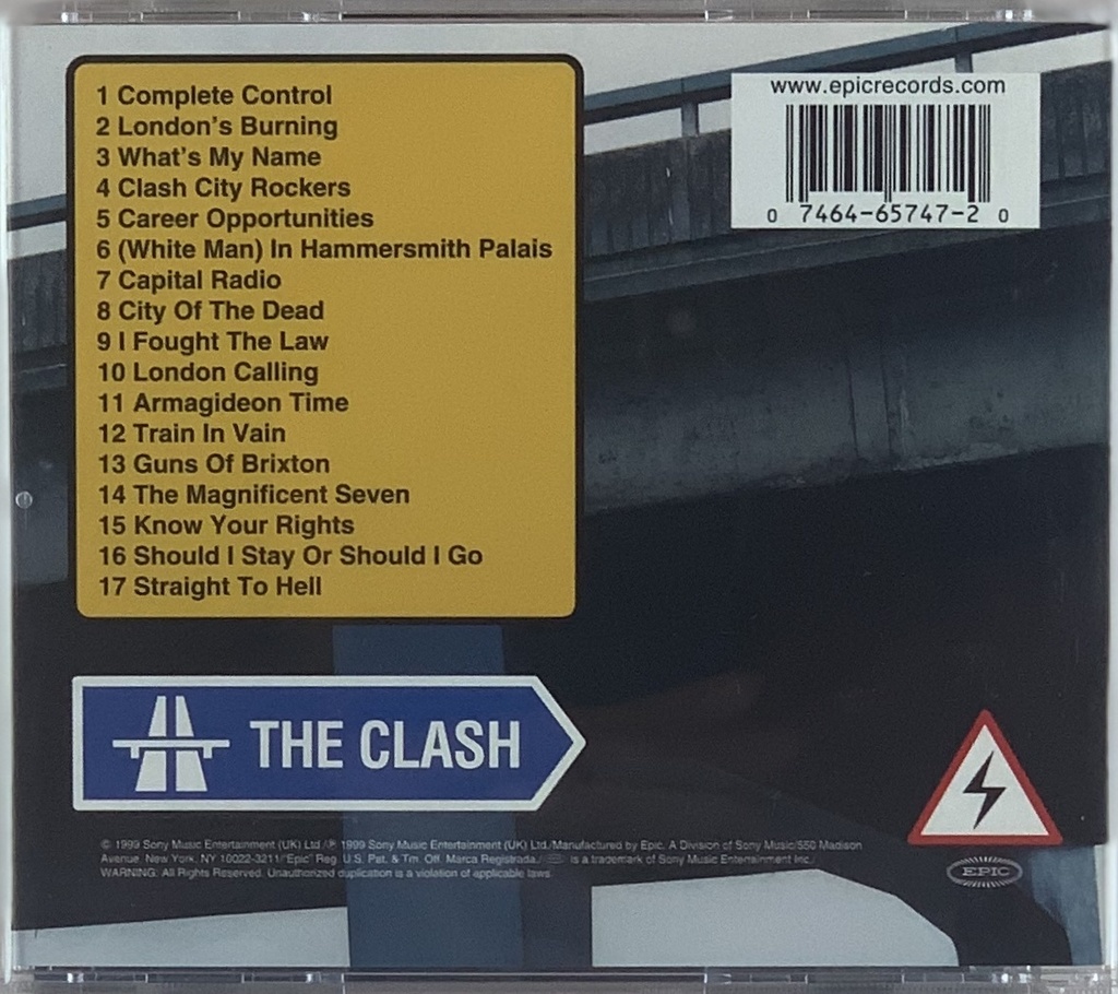 The Clash – From Here To Eternity Live (CD usado)