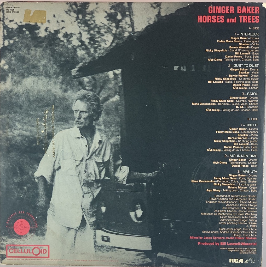 Ginger Baker - Horses And Trees (usado)