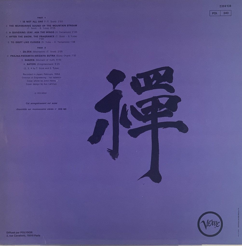 Tony Scott - Music For Zen Meditation