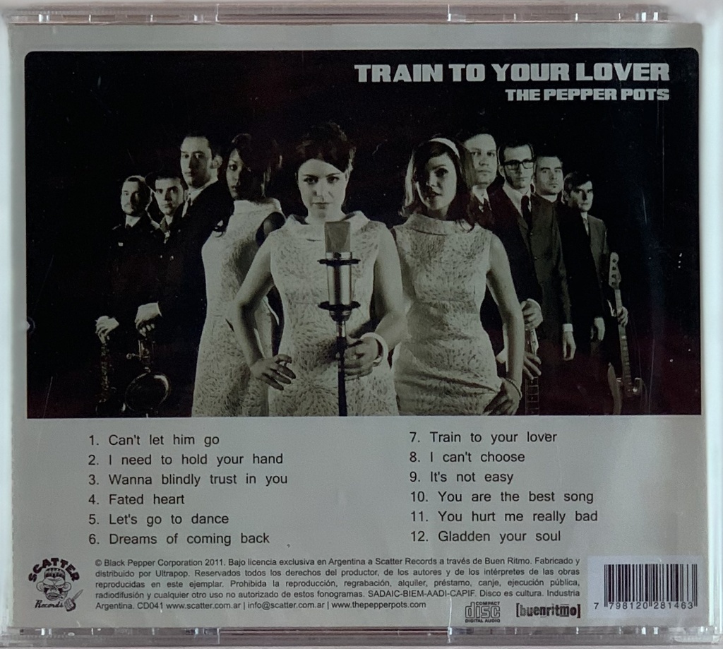 The Pepper Pots – Train To Your Lover (CD novo)