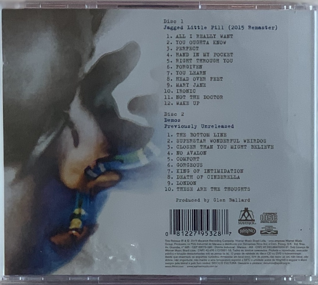 Alanis Morissette – Jagged Little Pill (2CDs novos)