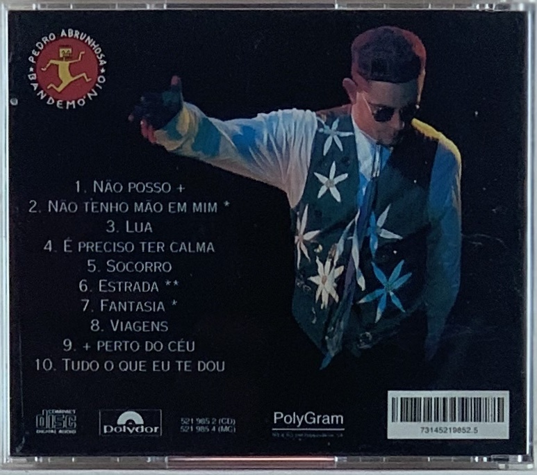 Pedro Abrunhosa ★ Bandemónio – Viagens (CD usado)