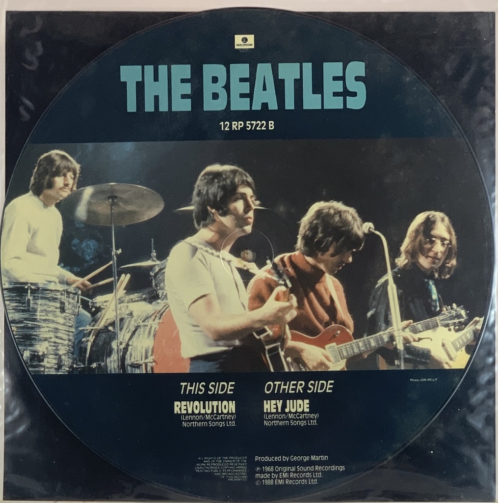 Beatles - Revolution/Hey Jude (Single 12" Picture Disc)