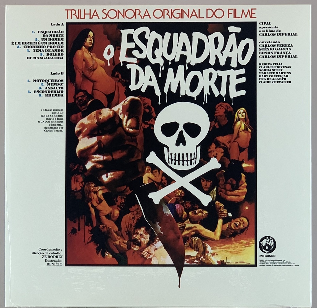 Zé Rodrix e a Agência de Mágicos - O esquadrão da Morte (LP novo)