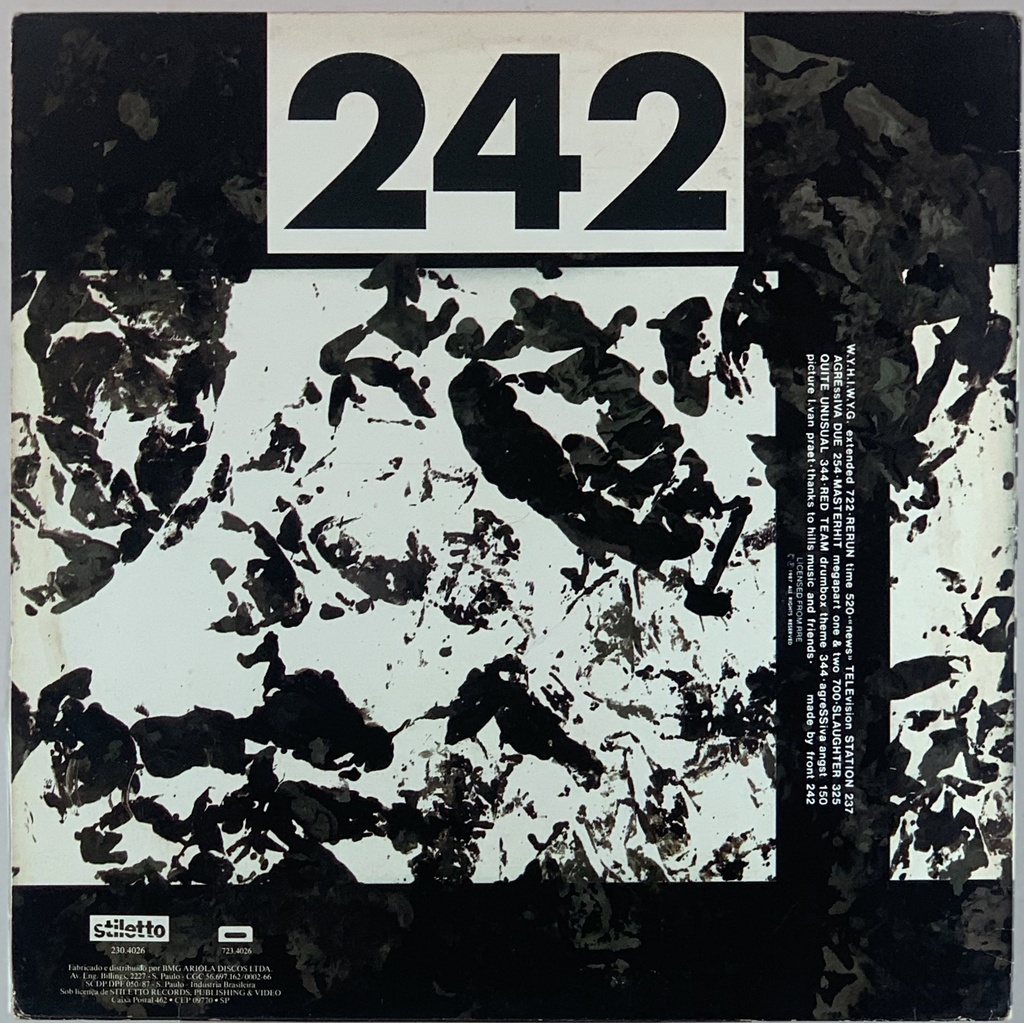 Front 242 - Oficial Version (LP usado)