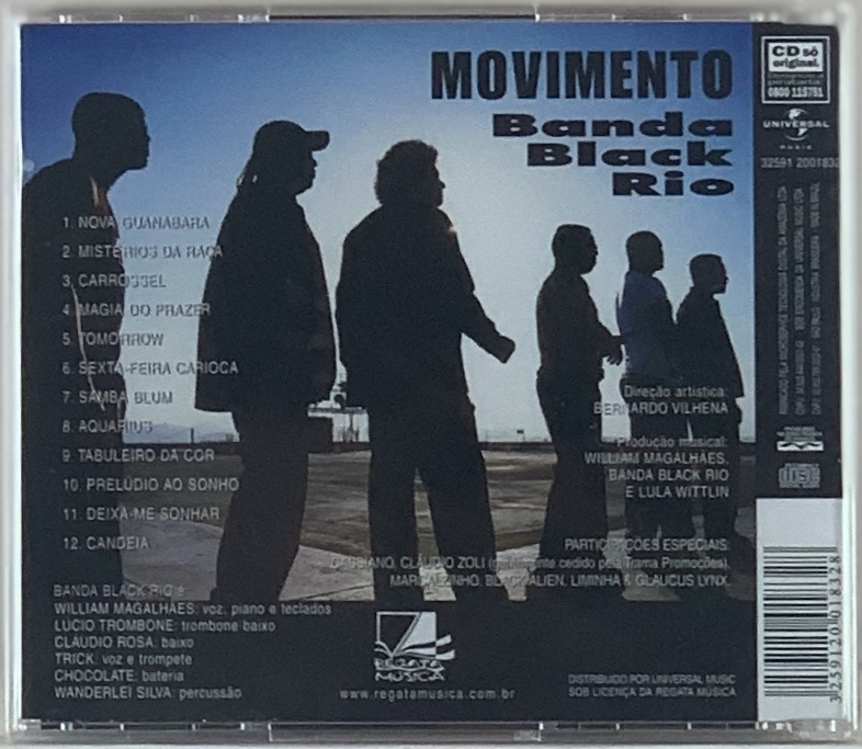 Banda Black Rio – Movimento (CD novo)