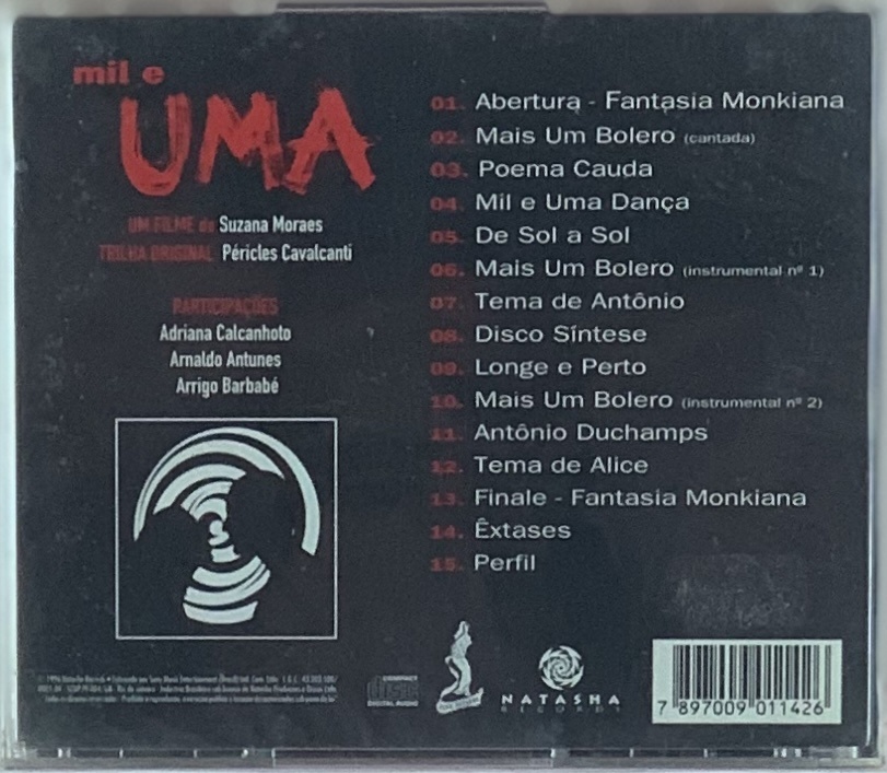Péricles Cavalcanti – Mil E Uma (Trilha Original) (CD novo) | Tracks Rio