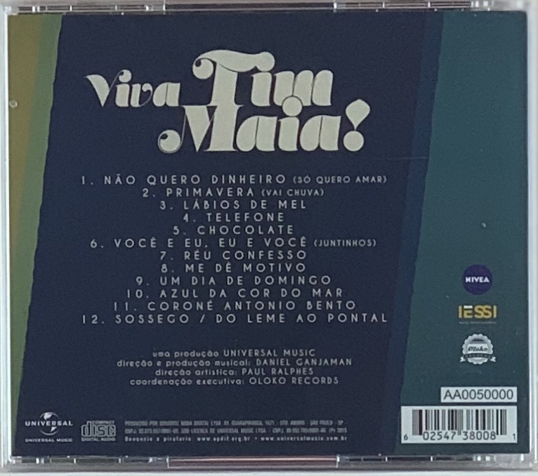 Ivete & Criolo - Viva Tim Maia! (CD novo)