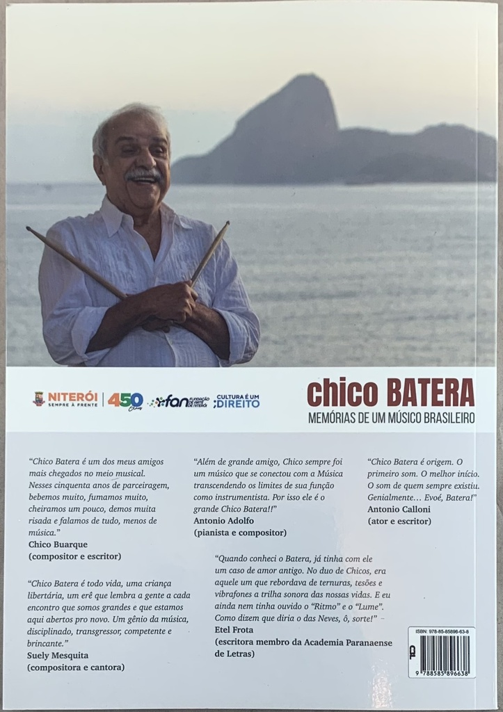 Chico Batera - Memórias de um Músico Brasileiro (Livro Novo)