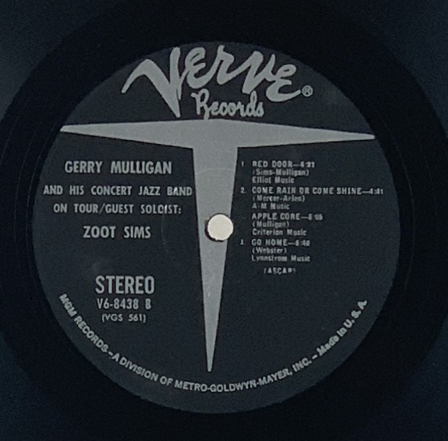 Gerry Mulligan And The Concert Jazz Band (LP usado)