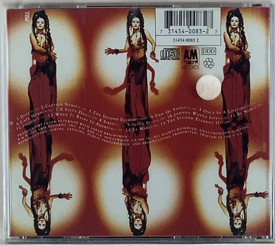 Sarah Brightman – Dive (CD novo)