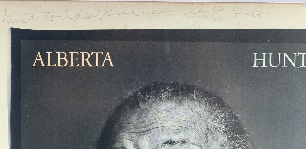 Alberta Hunter - Amtrak Blues [autografado] (LP usado)