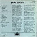 Sarah Vaughan - Sarah Vaughan (LP usado)